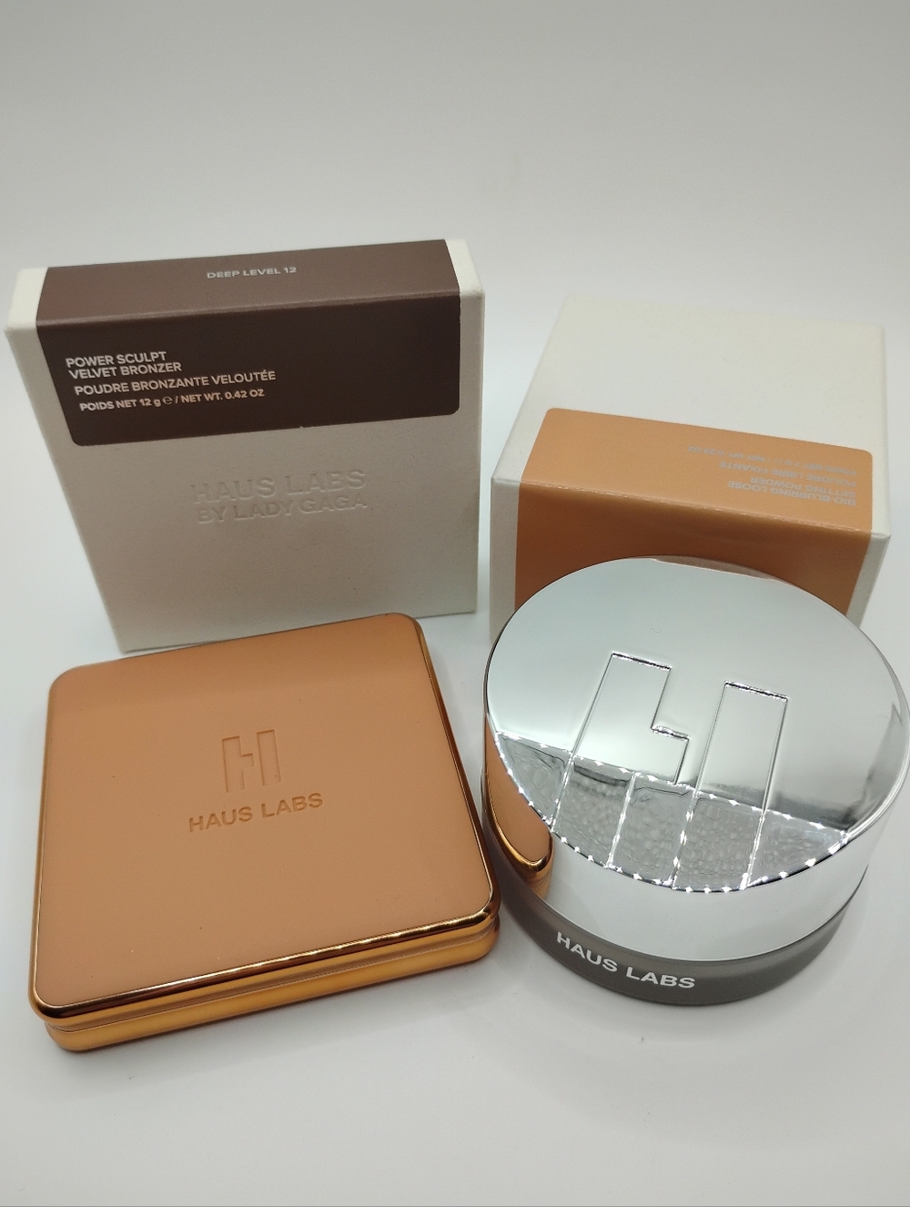 Haus Labs By Lady Gaga Velvet Bronzer & Haus Labs Loose Setting Powder Bundle - Picture 4 of 6